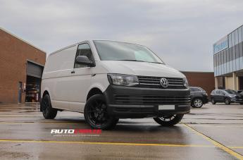 VOLKSWAGEN TRANSPORTER WISHBONE SATIN BLACK